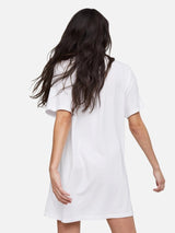 Mate The Label - Sleep Tee Dress | True White - Dresses - Afterglow Market