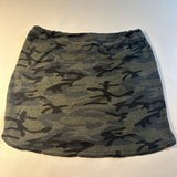 Sundry - Sundry Size 3/L Camo Print Saturday Skirt With Drawstring With Pockets - Skirts - Afterglow Market