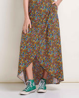 Toad&Co - Sunkissed Maxi Dress | Black Micro Fiber Print - Sleeveless Maxi - Afterglow Market