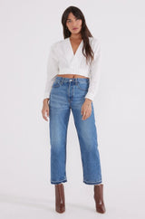 ÉTICA Denim - Tyler Straight Crop Jeans - Jeans - Afterglow Market