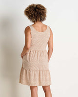 Sunkissed Sunsana Dress | Barley Texture Print