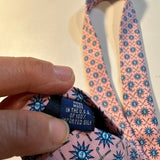 Vineyard Vines - Vineyard Vines Custom Collection Silk Handmade Pink Neck Tie W/ Golf Clubs & Sun - Neckties - Afterglow Market