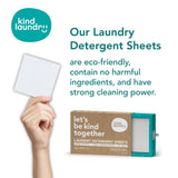Kind Laundry - Zero Waste Laundry Detergent Sheets (Ocean Breeze) - Laundry - Afterglow Market